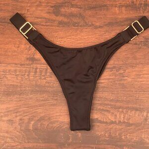 Hot As Hell Swim | Hot As Hell Black Bikini Bottom | Color: Black | Size: S |